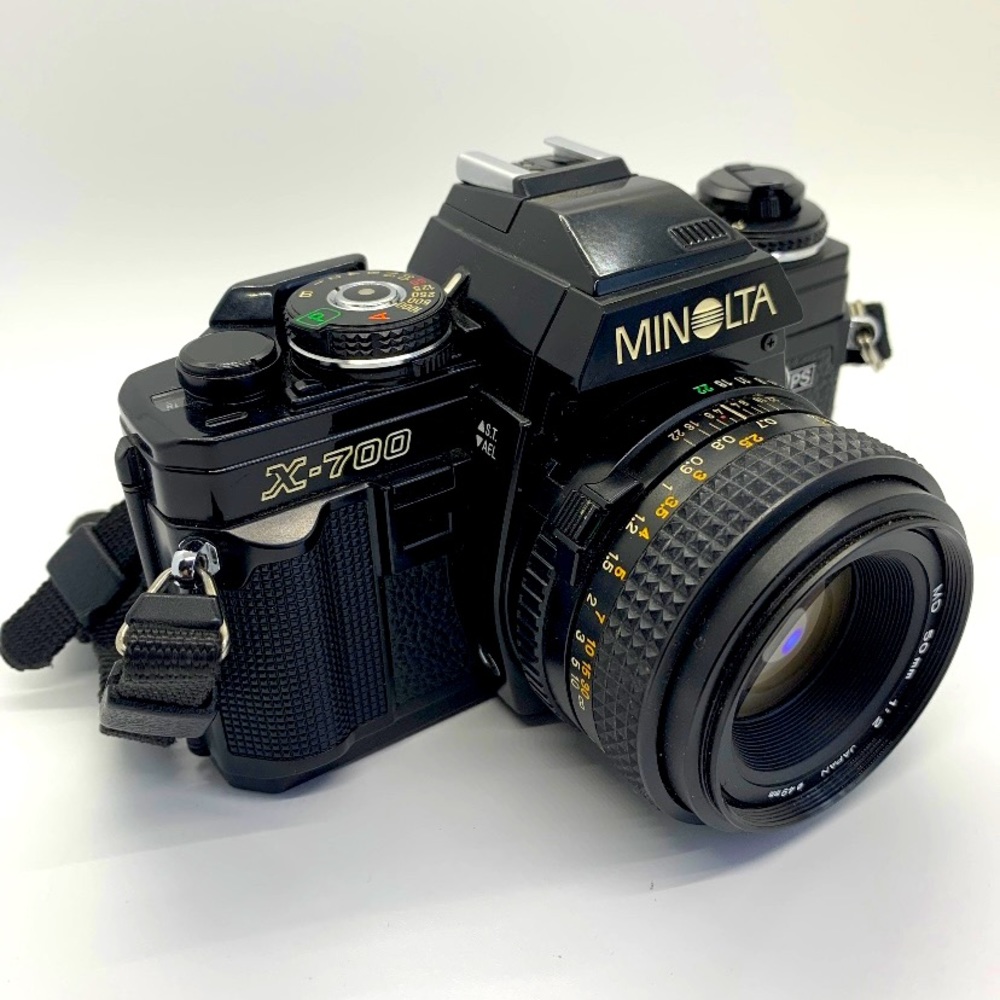Minolta X-700 MPS with Minolta 50mm f/2 MD Lens